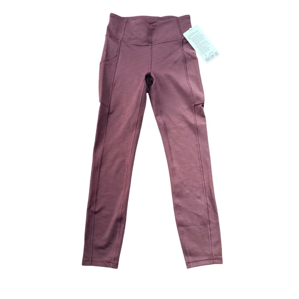 Lululemon Invigorate High-rise Leggings 25 inch Women Size 4 W5CQLS In HCAS NWT - Picture 2 of 16